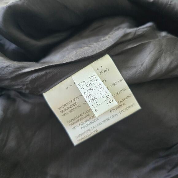 Weill Black Yellow Daisy Embroidered Pleated Skirt Knee Length 6 Viscose Lined - Picture 7 of 7